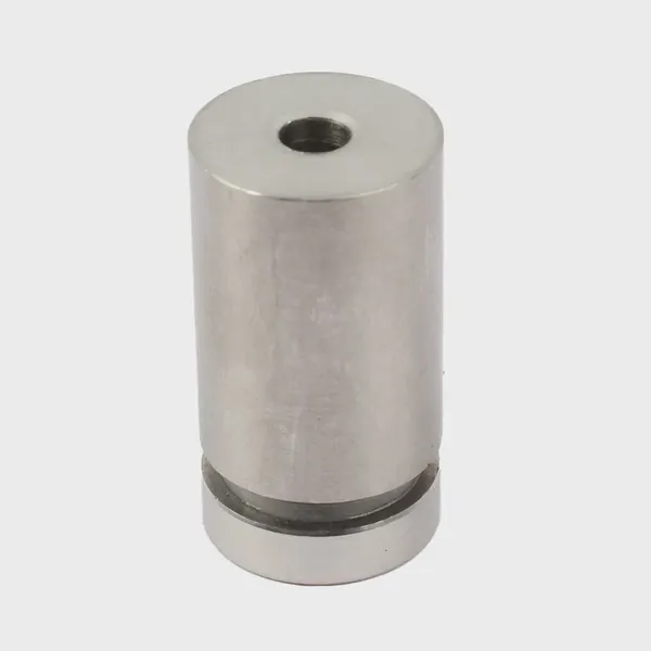 Wholesale Price Glass Holder Standoff 38mm Diameter Hollow Type Matte Black Finish Easy Installation for Balcony Glass