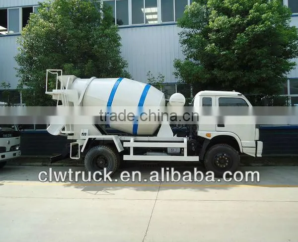 3CBM Foton Mini Cement Truck,cement Mixer Truck