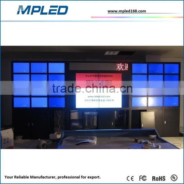 Super Large Splicing Video Wall Lcd Splicing Wall With 1-2 Years Guarantee