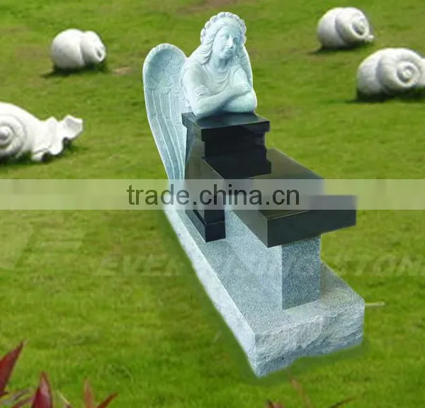 Cheap Angel Granite Headstone photo-2