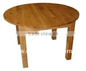 DT-4015 Solid Oak Furniture Round Cheap Bar Table Sets