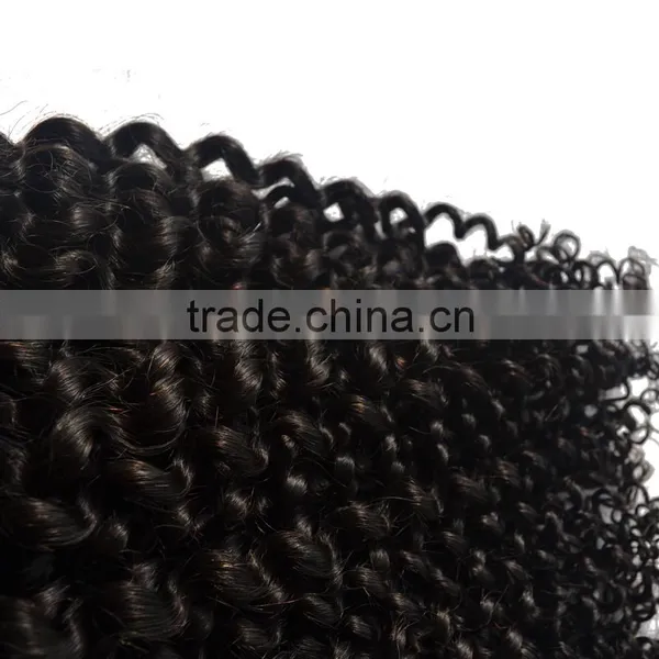 Factory Price 7A Brazilian Curly Bundles ,100% Human Virgin Hair no Chemical Processed photo-2