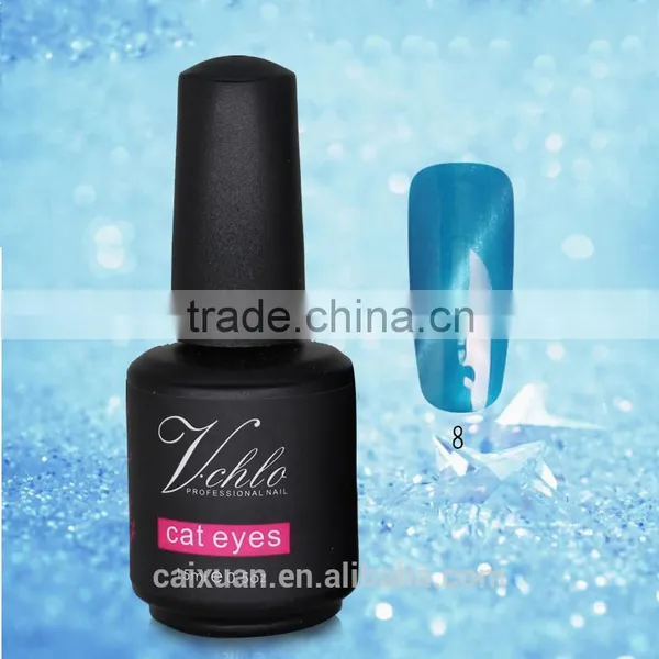Wholesale Cat Eye Bling Color Led Nail Gel Polish,soak off Magnetic uv Gel Polish