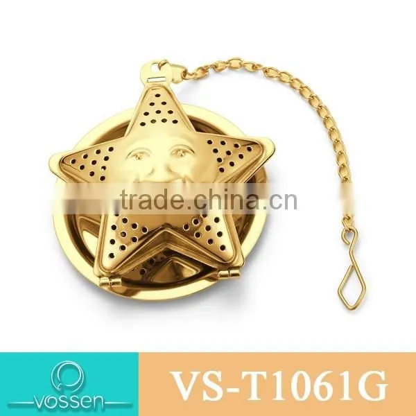 Star Shaped Stainless Steel Tea Infuser photo-2