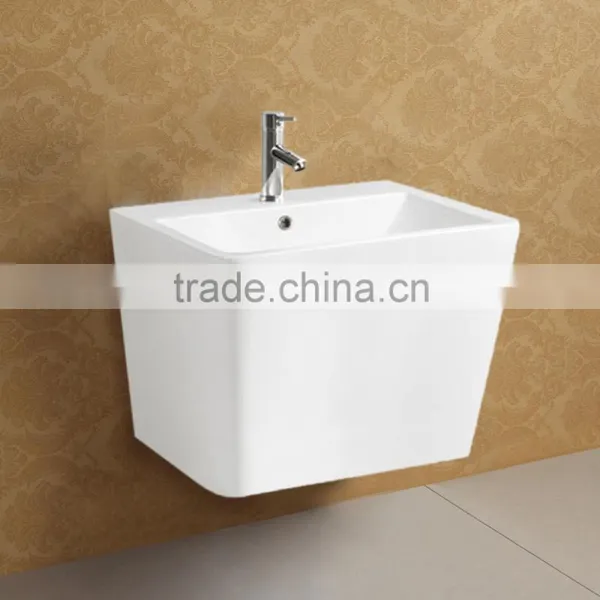Floor Standing One Piece White Glazed Bathroom Toilet AT628 photo-3