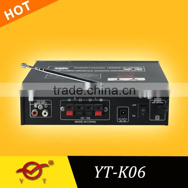 High End Audio Amplifier YT-K06 With Usb/sd/lcd photo-4