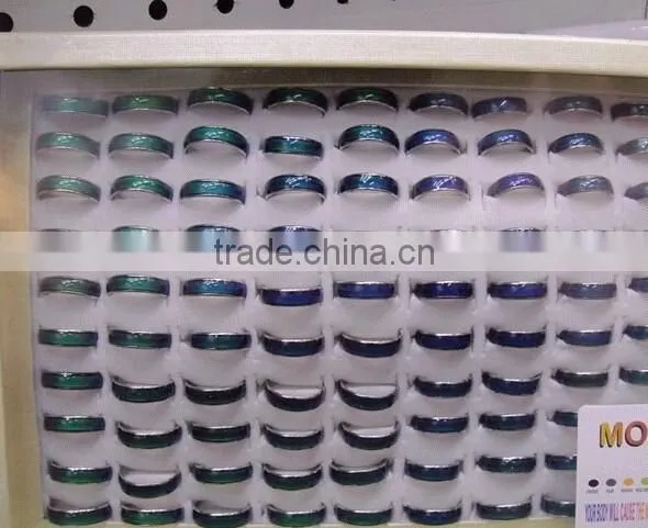 MOOD Rings Mood Ring Changes Color to the Temperature of Your Blood 8mm in Width Mix Size