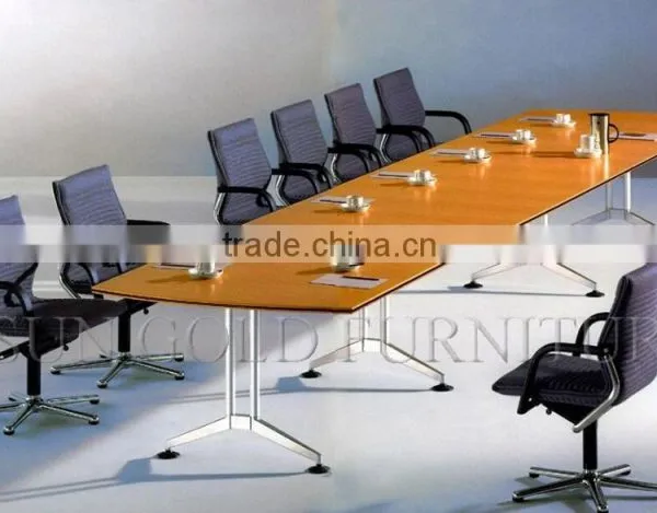 Rectangular Wooden Melamine Boardroom Table Conference Table of Modern Apperance (SZ-MT085) photo-6