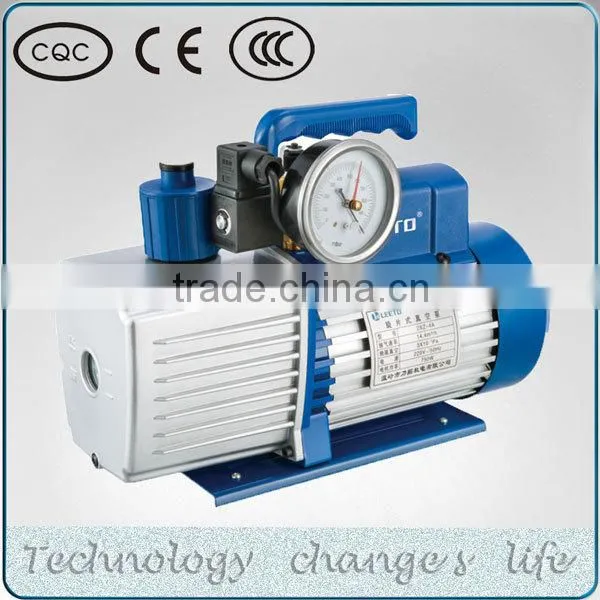 Taizhou Two Stage Rotary Vane 1/2HP 4.5CFM/5CFM Double Stage Vacuum Pump for Refrigerating System VP245 Quality Choice