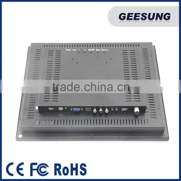 12 Inch Metal 5-wire Touch Monitor/square Open Frame Monitor photo-6