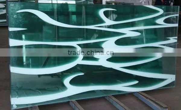 Silk Screen Printing Glass With Silk Screen Printing Ink photo-2