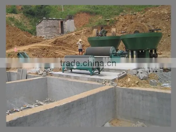 China Wet Pan Mill for Gold/wet Pan Mill Machine