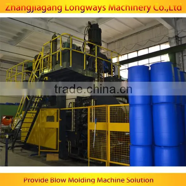 HDPE 160 liter drum manufacturing machine , automatic drum blow molding machine