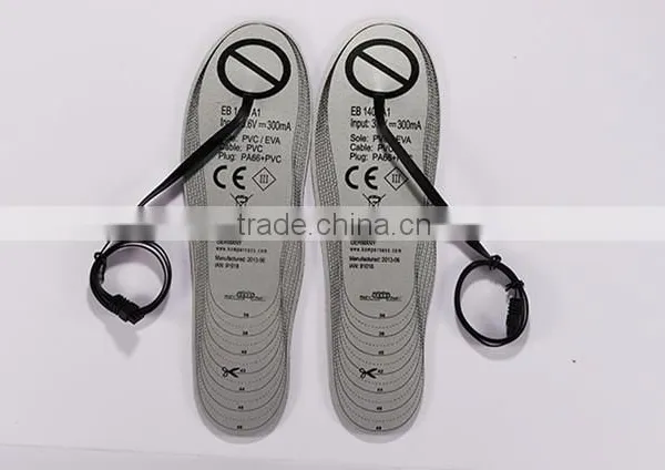 Battery Electric Heat Gel Insole photo-3