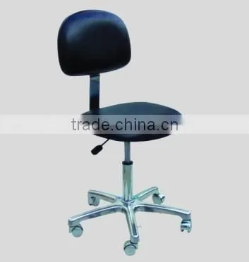 Type Options Esd &cleanroom PVC/PU Leather Esd Chair With Rollers photo-3