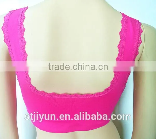 2016 Shantou Sport Bras Seamless Cheap Padded Yoga Bra Tops photo-2