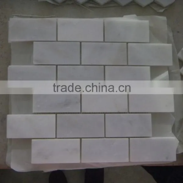 Hot Eastern White Marble Mosaic (HMM-072) on Sales photo-4