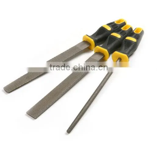 3pcs 8" Steel Shaping Adjustive Wood Rasp File Wood Working Rasper Set Hand Tool