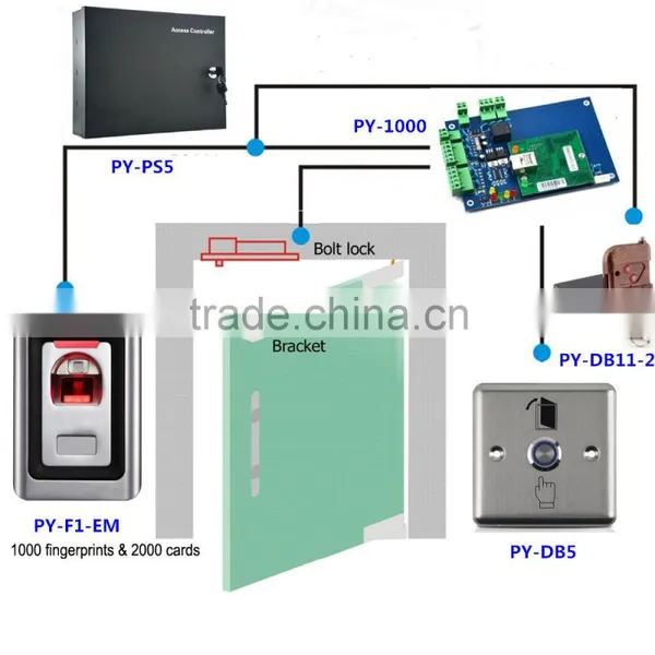 Proyu 2-wire Low Temperature Electric Bolt Lock 12v for Access Control PY-EL4-1 photo-4