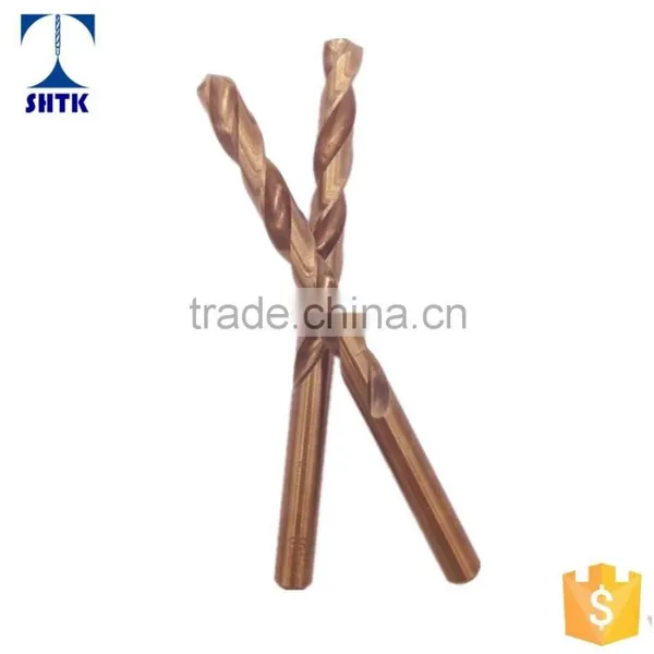 Drill Bit, HSS M35 Cobalt Drill, Fully Ground, Twist Drill Bit, Coffee Coated photo-3