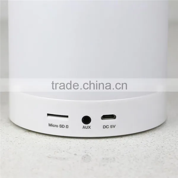 Mini Music Bluetooth Speaker Led Color Changing Smart Sensitive Touch Table Lamp photo-5