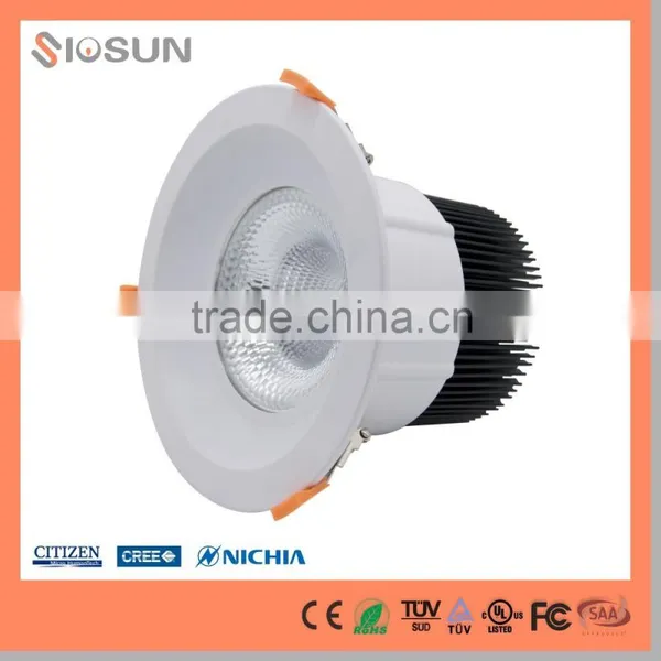 High Power 100w IP20 COB Black and White Lux Surface Downlight photo-5