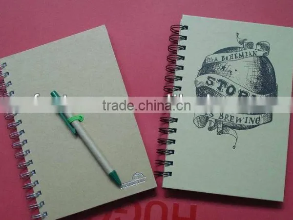 Eco-friendly Hardcover Spiral Notebook