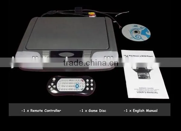 14 Inch Automobile Flip Down Dvd Player With Hitachi Lens photo-4