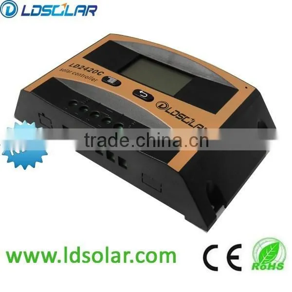 PWM 10A 12/24V Auto PV Solar Charge Controller With LCD Screen photo-5