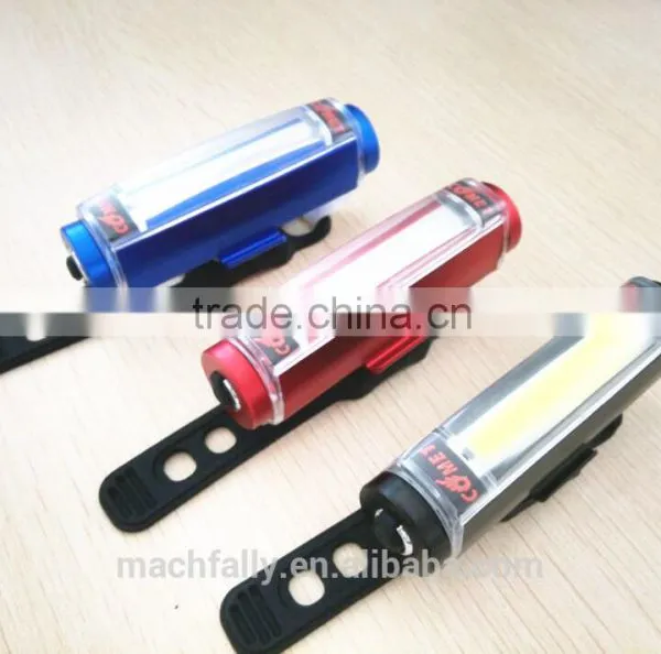 BLAST COB RECHARGEABLE USB LED BICYCLE LIGHT IN NINGHAI photo-4