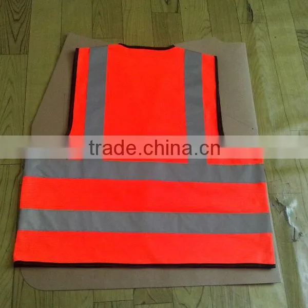 Orange Safety Vest Reflective With EN 20471 Certificate photo-4