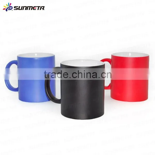 Sunmeta Whole Sale Sublimation Matte 11oz Color Changing Magic Mug photo-2