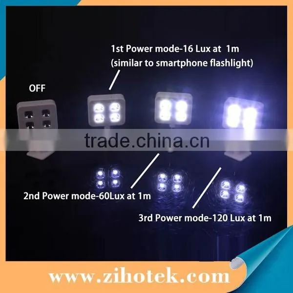 For Iphone 6 Samung IBLAZR Flashing Mini Led Video Light Enhan Mini Portable Led Flash Light , Selfie Flash Led photo-5