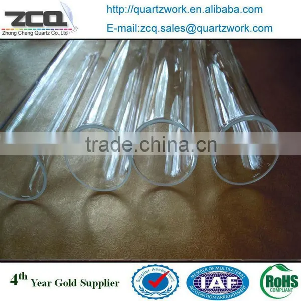 Large Diameter Quartz Glass Tube Fused Silica Tube photo-2