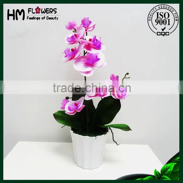 Artificial Phalaenopsis Bonsai for Home Decoration photo-2