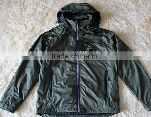 Outdoor Sportswear Windproof Mens Tech Jacket