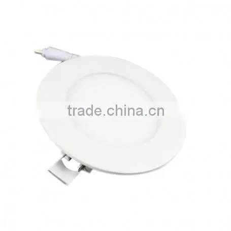 LED Panel Light 9W SMD3528 Warm White Aluminum Alloy Round Led Panel Light photo-2