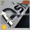 LED Crystal Channel Characters / Stainless Steel Edg/ Acrylic Resin Production / Metal Door Signs /Crystal Mini / Screw Back photo-2