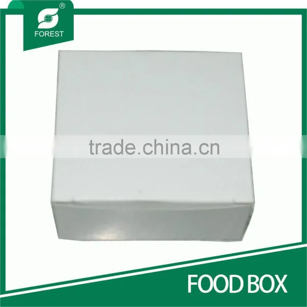 FOOD GRADE WHITE CARDBOARD BOX FOR FOOD PACKING CAKES Quality Choice photo-6