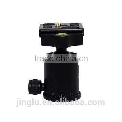 QZSD-06 Q-06 Q06 Aluminum Camera Tripod Ball Head Ballhead+Quick Release Plate P photo-2