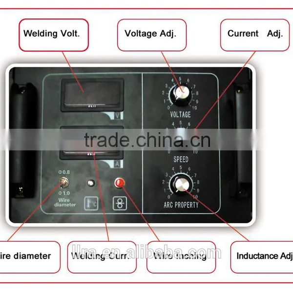 Best Sales MIG-250 Igbt Inverter Co2 Mig Welding Machine AC220V Welding Wire Feeder Motor Compact photo-2