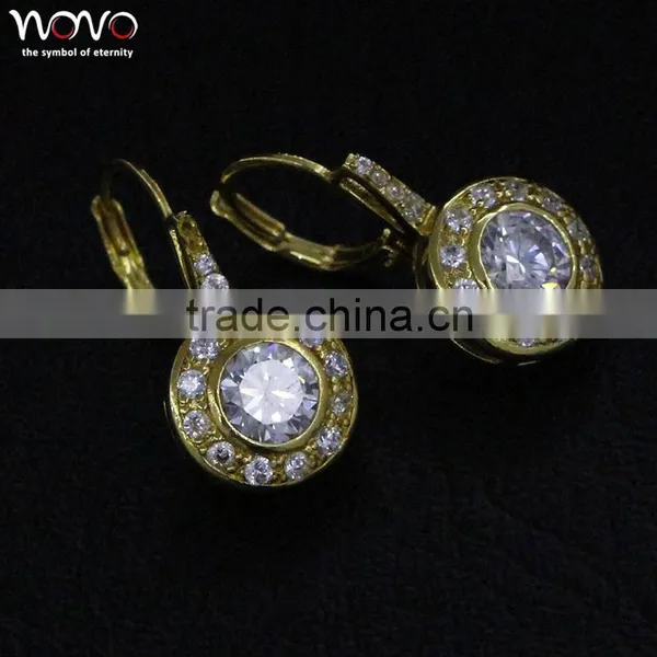 China Hot Sale Simple Gold Earring Designs for Women photo-4