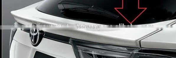 ABS Blow Mold Spoiler to Fit for Toyota Harrier 2015