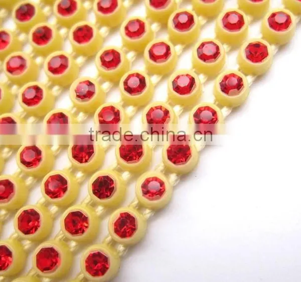 SS6 Rhinestone Banding, Cabuchon, Furniture Accessories for Jewelry,10yards Rhinestone Trimming photo-3