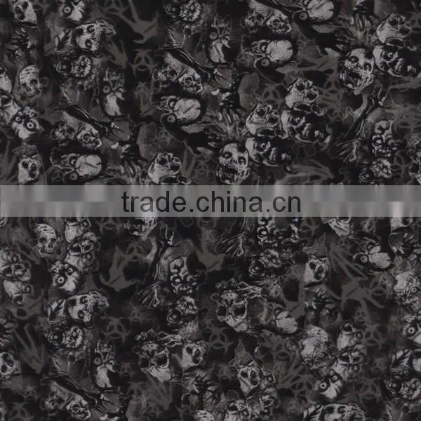 Skull Pattern Hydrographic Water Transfer Printing Film photo-5