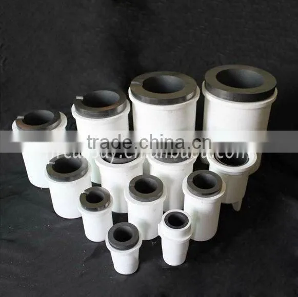 Quartz Contactor Graphite Crucibles Sets for Jewelry Industry