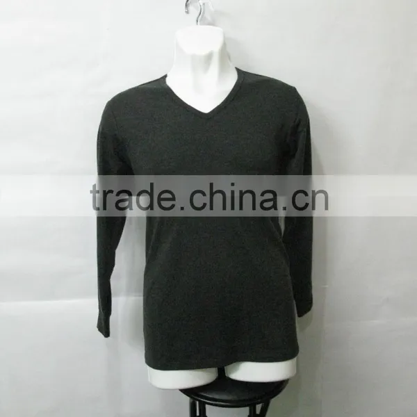 Eco-friendly Stay Warm Long Sleeve Winter Thermal Underwear T-Shirt photo-4