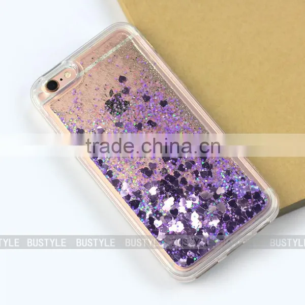 Wholesale Liquid Glitter Phone Case for Iphone 6 Plus, Soft Tpu Transparent Liquid Case for Samsung Galaxy s6 s7 j2 j5 j7 Bling Quality Choice photo-6
