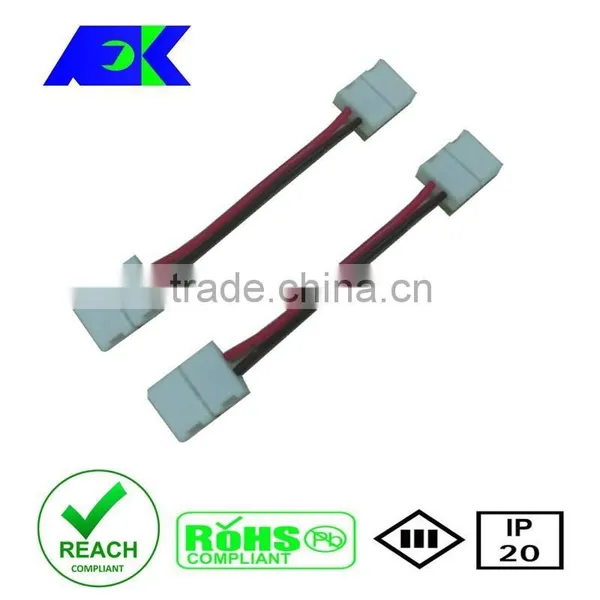 2Pin Connector Cable To DC Female 2.1*5.5mm Adapter For LED Single Color 3528 Strip photo-6