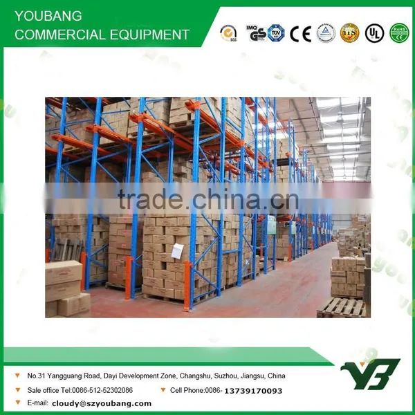 Hot Sell Best Price Multi Level Long Span Heavy Duty Warehouse Drive Through Pallet Rack, Storage Rack (YB-WR-C33) photo-2